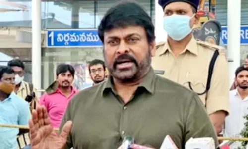 Chiranjeevi Press Meet After Meets CM Jagan