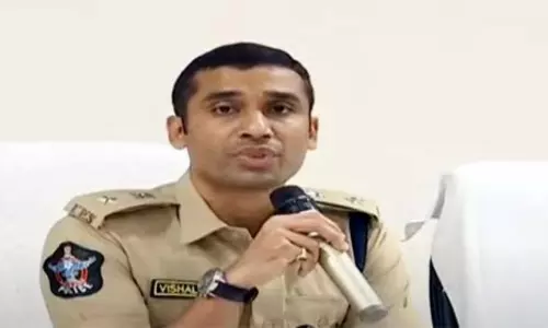 Guntur SP Vishal Gunni Press Meet