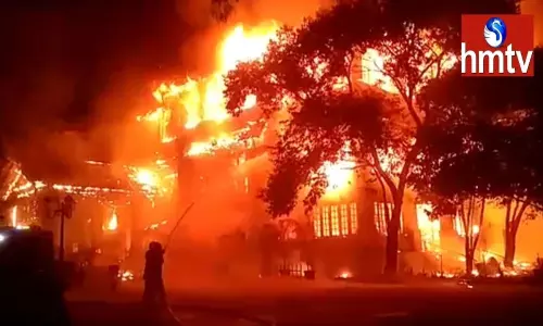 Fire Breaks out at Secunderabad Club Fire Breaks out at Secunderabad Club