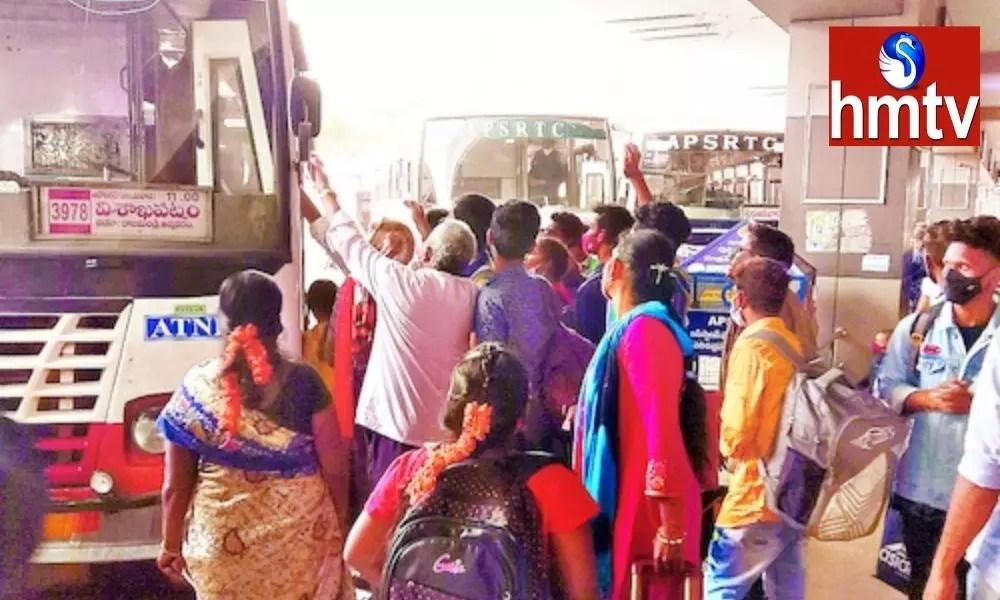 APSRTC  Covid Instructions on Bus Station | AP News Today