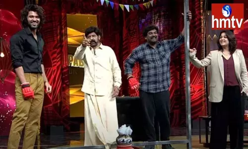 Balakrishna Sweet Warning to his Fan in Unstoppable With NBK