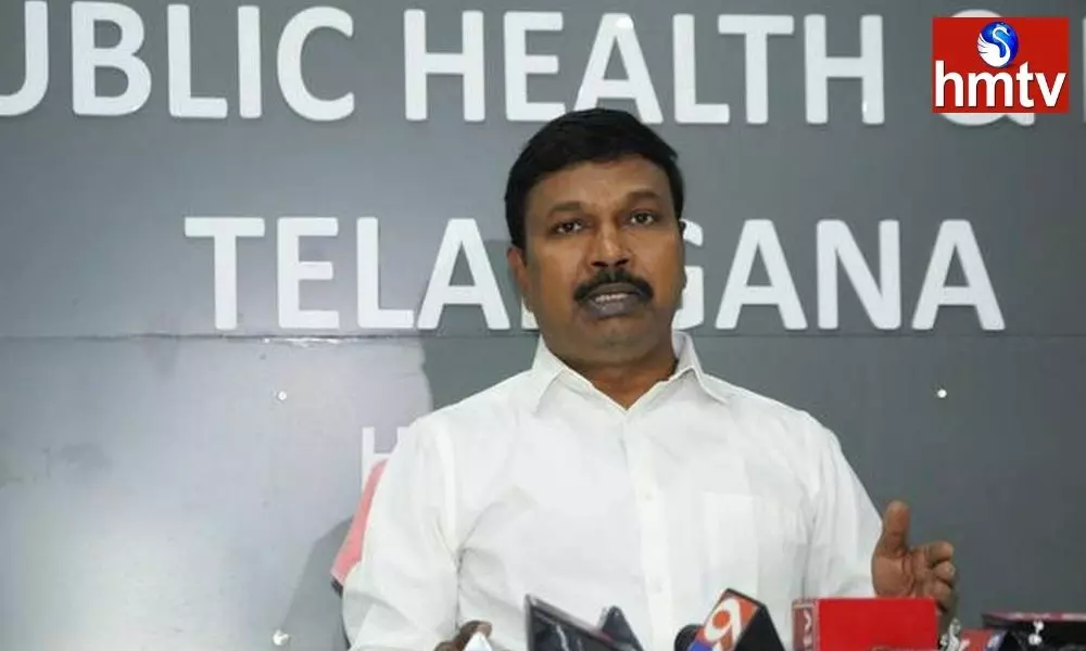 Telangana Health Director Srinivasa Rao Tested Positive For Coronavirus