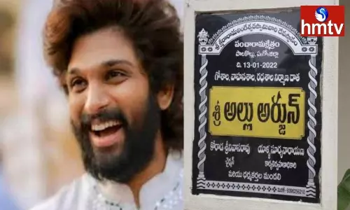 Allu Arjun: పుట్టిన ఊరు కోసం 20 లక్షలు డొనేట్ చేసిన అల్లు అర్జున్