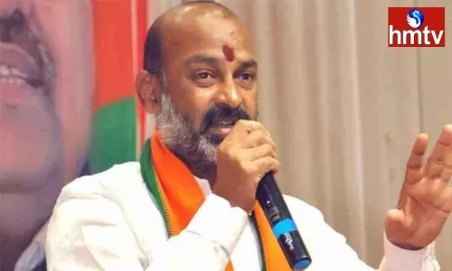 Telangana BJP President Bandi Sanjay Slams CM KCR Telangana BJP President Bandi Sanjay Slams CM KCR