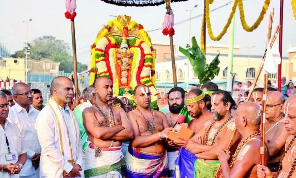 Srivari Pranaya Kalahotsavam in TTD