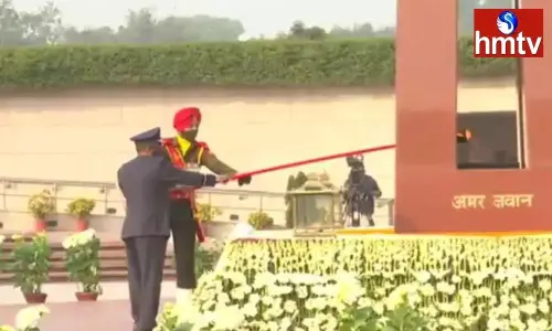 Amar Jawan Jyoti Merged With National War Memorial