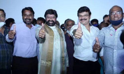Balakrishna Speaks of Akhanda Pan World Cinema Balakrishna Speaks of Akhanda Pan World Cinema