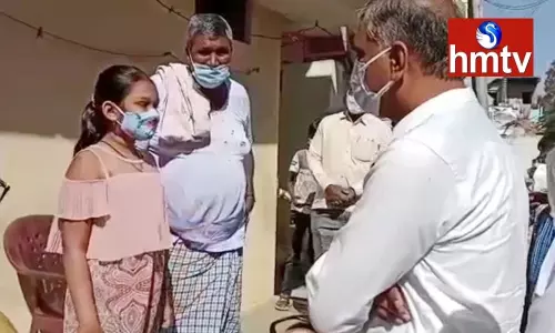 Minister Harish Rao Took Part in  Fever Survey in Siddipet | TS News Today