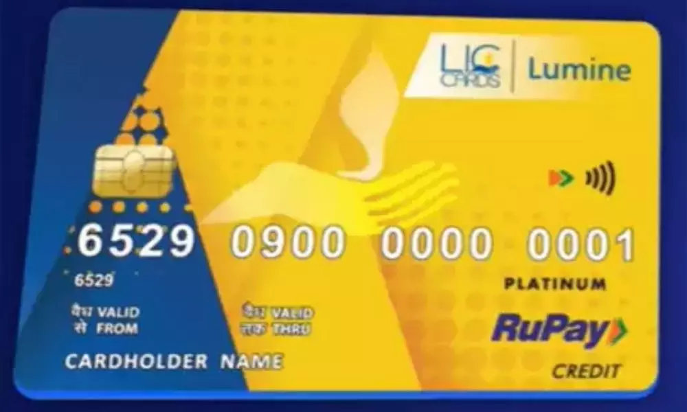 Get LIC Credit Card From Home .. This Facility is for Policyholders and Agents Only ...