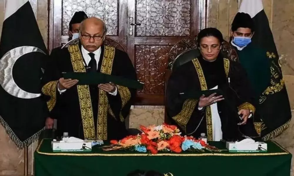 Justice Ayesha Malik Takes oath as First Woman Judge of Pakistan Supreme Court