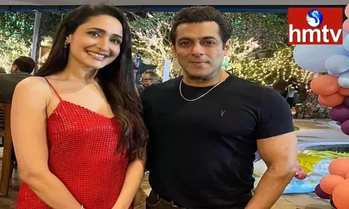 Salman Khan and Pragya Jaiswal in Antim