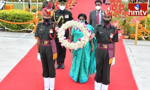Governor Tamilisai Soundararajan National Flag Hosting on Hyderabad Raj Bhavan | TS News Today Governor Tamilisai Soundararajan National Flag Hosting on Hyderabad Raj Bhavan | TS News Today