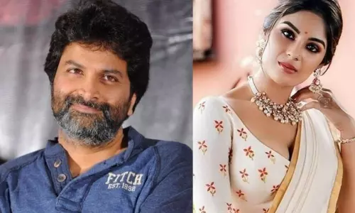 Samyuktha  Menon is filming with Trivikram again