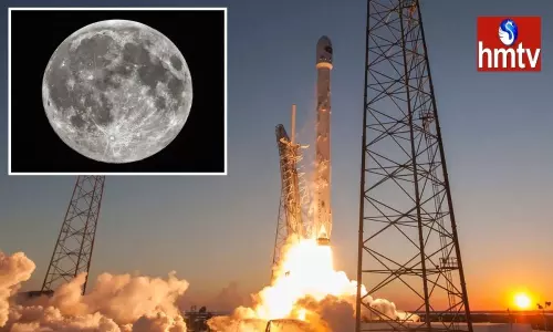SpaceX Rocket Junk Towards the Moon