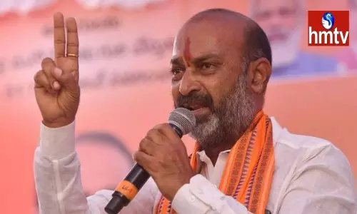 Bandi Sanjay Slams CM KCR