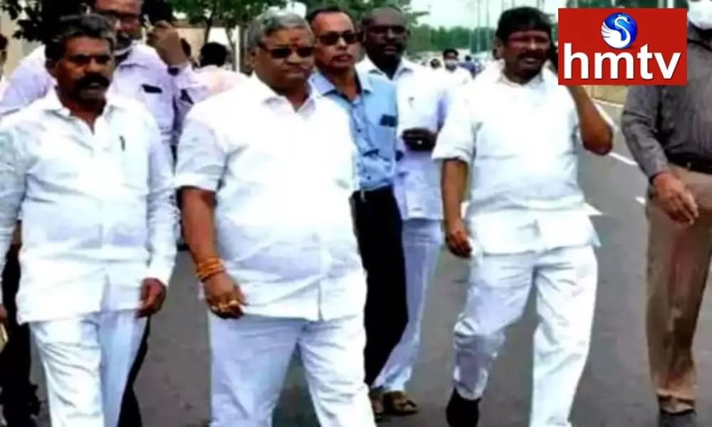 House arrest of employees going to Chalo Vijayawada