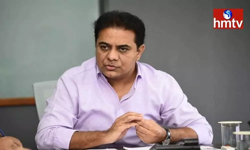 Telangana Minister KTR  Inaugurated the Double Bedroom Houses in Hyderabad