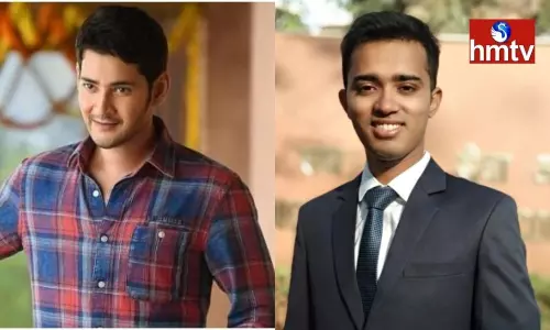 IPS officer Safin Hasan Said I like Mahesh Babu Very Much IPS officer Safin Hasan Said I like Mahesh Babu Very Much