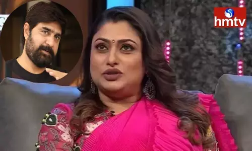 Malavika saying that Srikanth has gone from the middle of the shooting