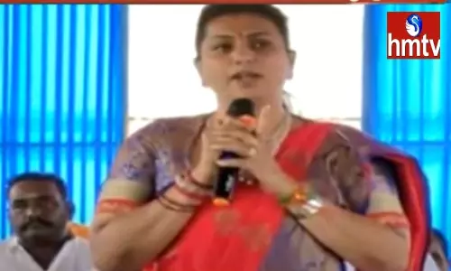 MLA Roja Gives Clarity on her Resignation MLA Roja Gives Clarity on her Resignation