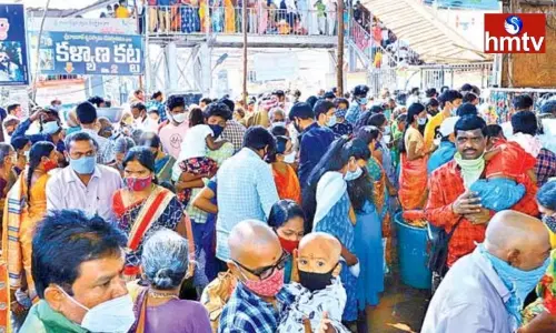Crowd of Devotees in Vemulawada | TS News Today