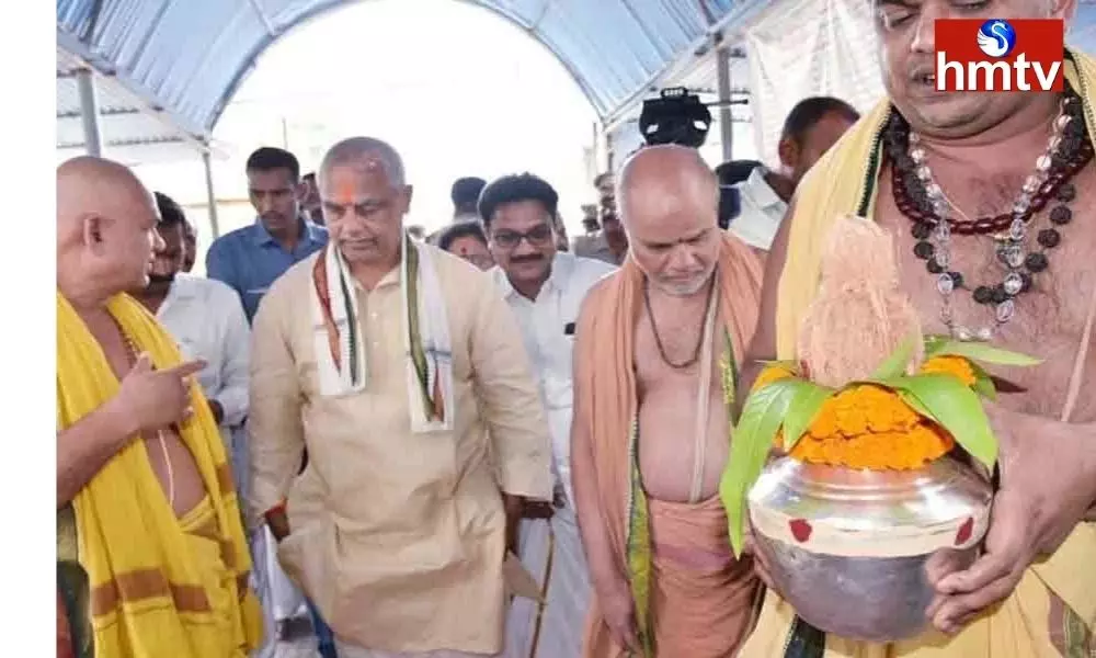 Speaker Tammineni Sitaram visited Suryanarayanaswamy
