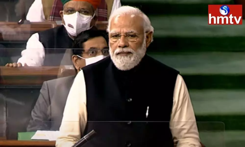 Prime Minister Modi Has Said that The Opposition is Politicizing Covid