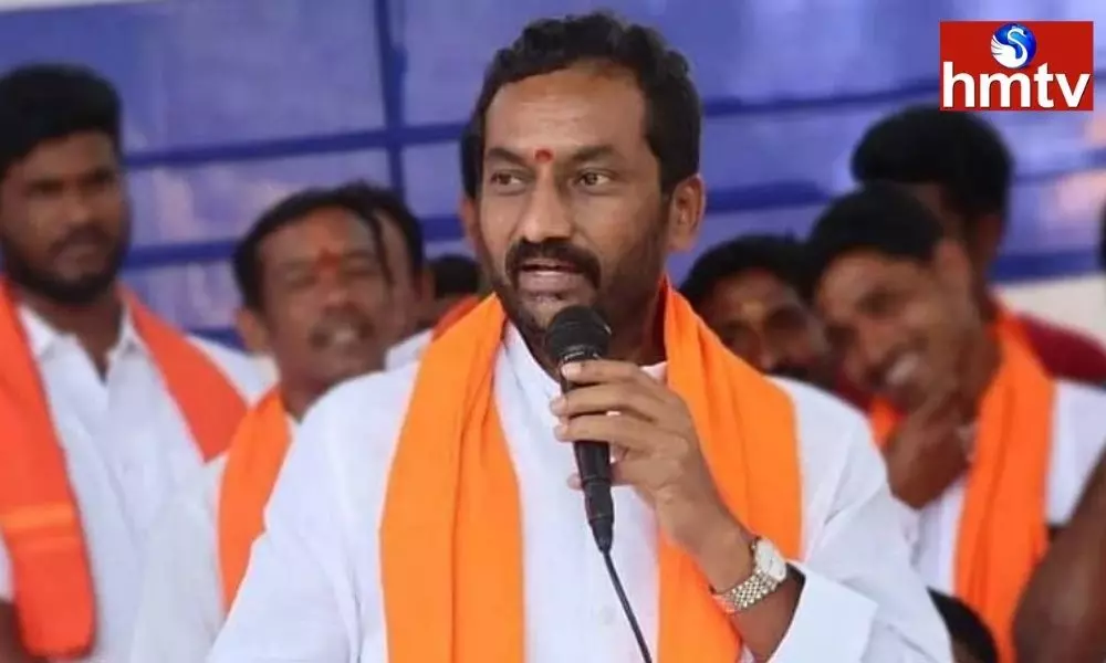 BJP MLA Raghunandan Rao Strongly Condemned the Remarks Made by Revanth Reddy