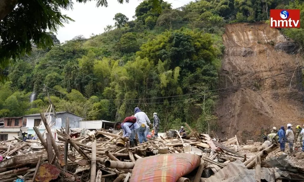 Heavy rains in Colombia