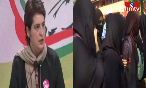 Priyanka Gandhi Responds on the Issue of Hijab Priyanka Gandhi Responds on the Issue of Hijab