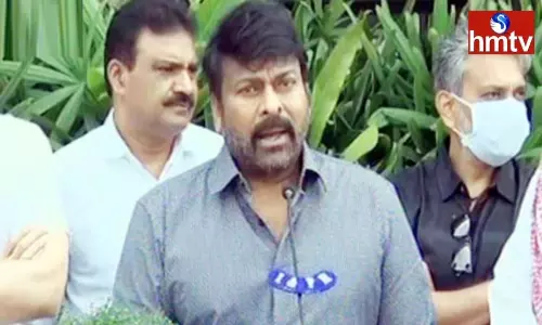 Chiranjeevi said that he was very happy with the decision of CM Jagan Chiranjeevi said that he was very happy with the decision of CM Jagan
