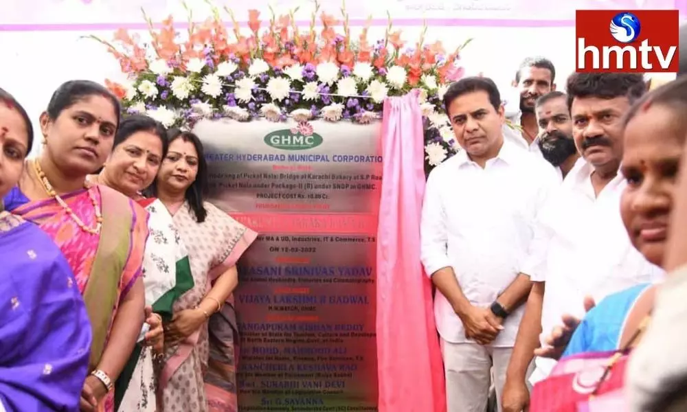 Minister KTR Initiated Several Development Works in Secunderabad