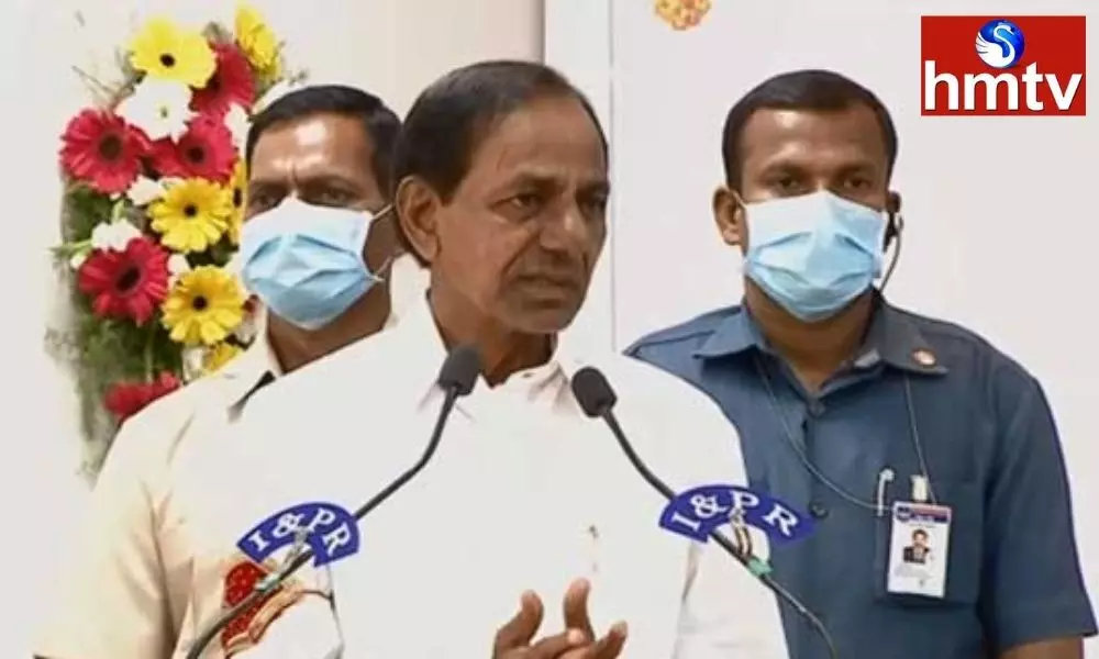 CM KCR Comments on BJPs Religious Policies | TS News Today