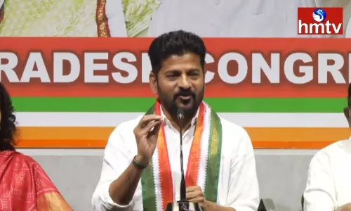 Revanth Reddy Commented That CM KCR is a Brand Ambassador for Fraud Revanth Reddy Commented That CM KCR is a Brand Ambassador for Fraud