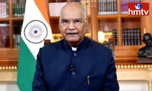 President Ram Nath Kovind Leaves for Delhi | TS News Today
