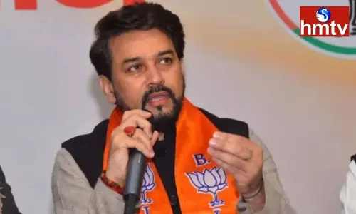 Union Minister Anurag Thakur Comments on Telangana CM KCR