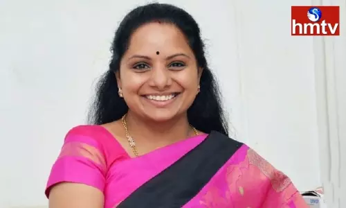 Kalvakuntla Kavitha Counter to Telangana Congress Incharge Manickam Thakur Kalvakuntla Kavitha Counter to Telangana Congress Incharge Manickam Thakur