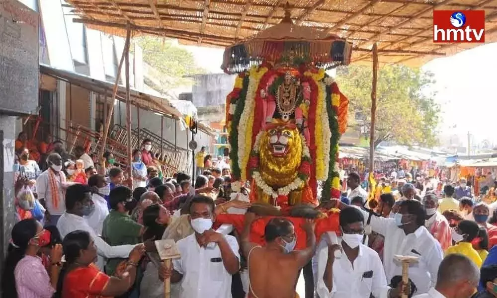 Patagutta Lakshminarasimhaswamy Brahmotsavalu in Yadadri