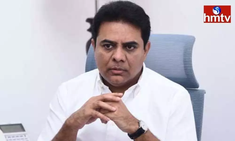 Minister KTR Tweeted on the Remarks of TPCC Chief Revanth Reddy
