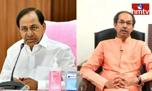 Maharashtra CM Uddhav Thackeray Phone to Telangana CM KCR Maharashtra CM Uddhav Thackeray Phone to Telangana CM KCR