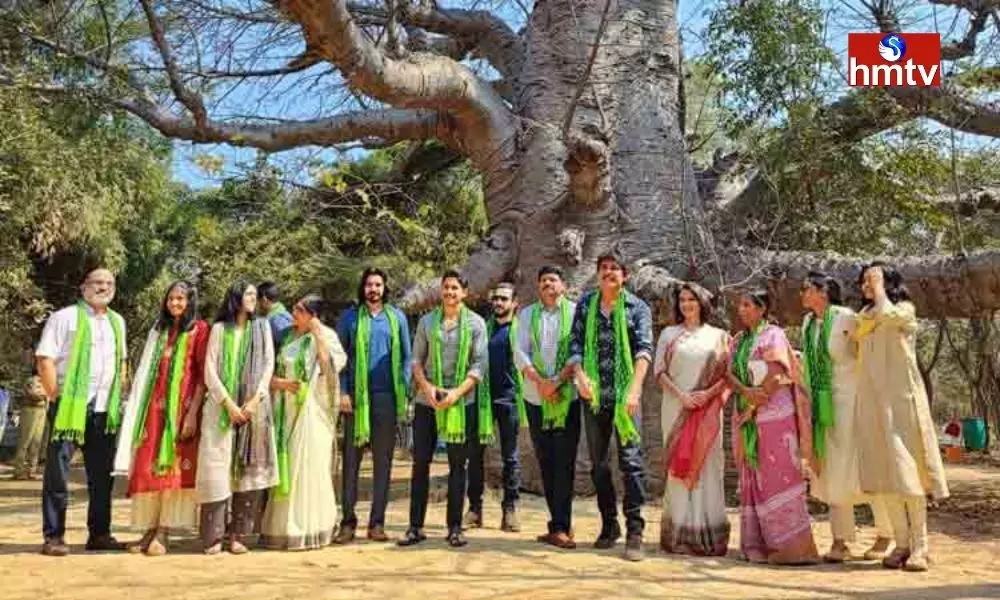 Hero Nagarjuna And Amala Couple Participating in The Greenery Show