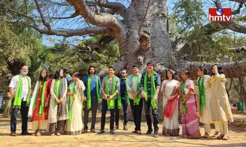 Hero Nagarjuna And Amala Couple Participating in The Greenery Show