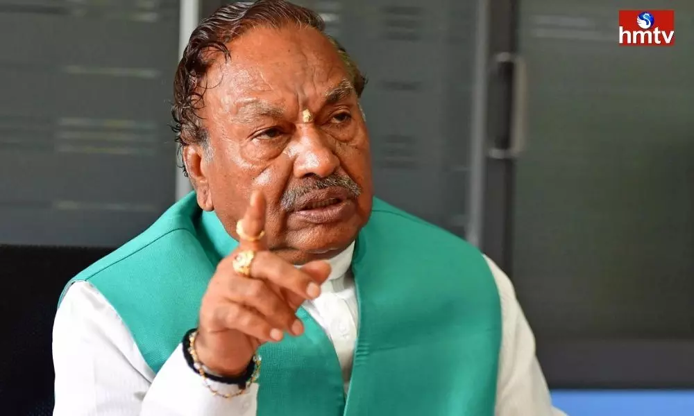 Minister KS Eshwarappa Remarks On Penudumaram Minister KS Eshwarappa Remarks On Penudumaram