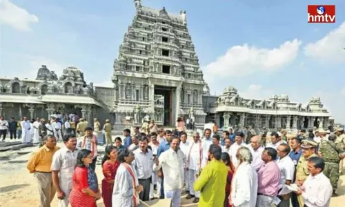 Sudarshan Yaga Canceled in Yadadri Sudarshan Yaga Canceled in Yadadri