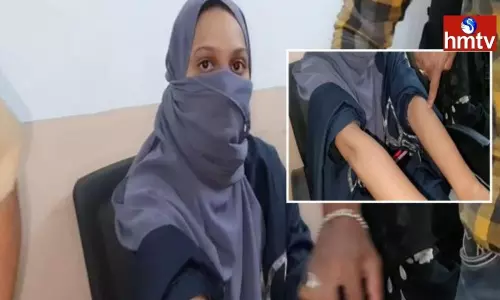 Tension Prevails at Saifabad After SI Allegedly Beats up Woman Tension Prevails at Saifabad After SI Allegedly Beats up Woman