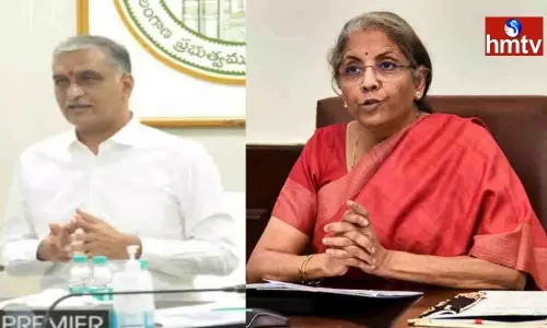 Minister Harish Rao Seeks Release of Pending Grants to Telangana from Centre Minister Harish Rao Seeks Release of Pending Grants to Telangana from Centre