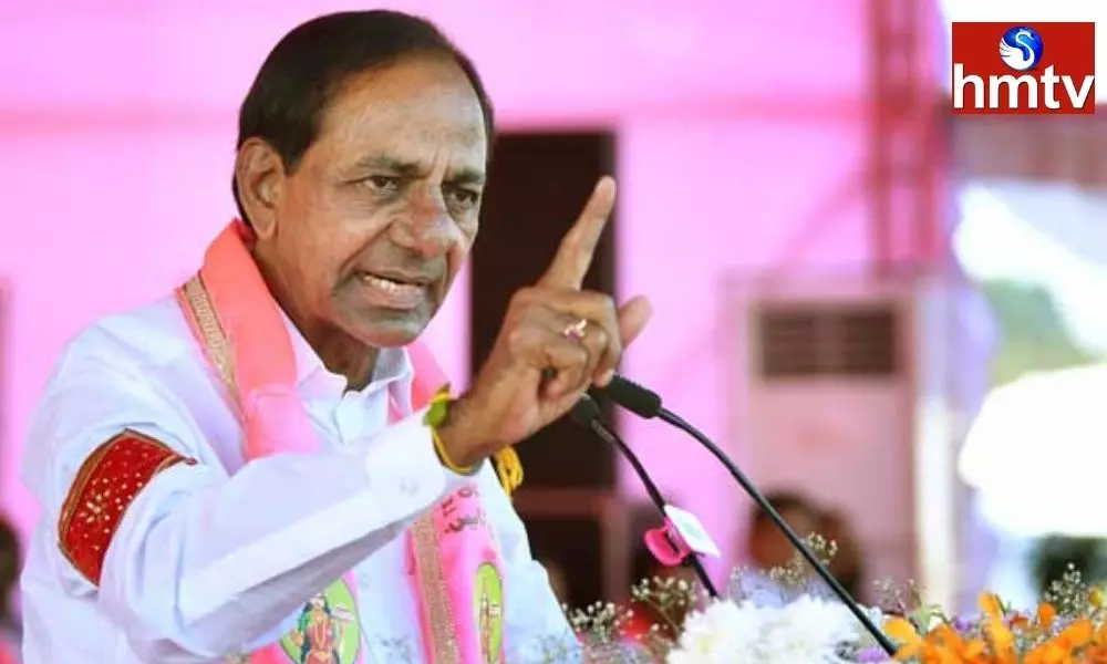 CM KCR Said that he Should Play a Leading Role in the Politics of the Country