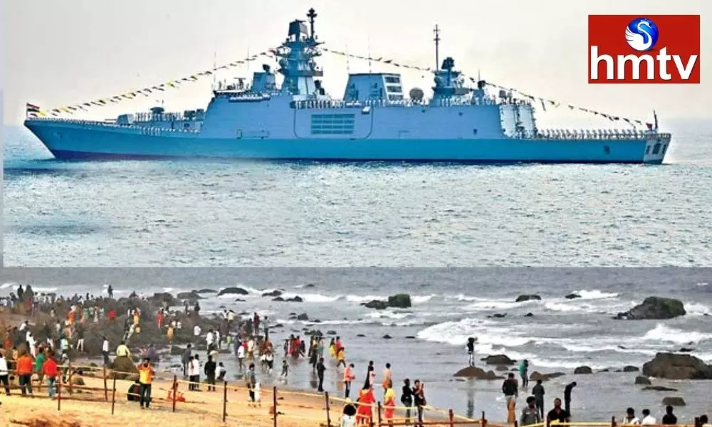 Warships in Visakhapatanam Beach | AP News Today