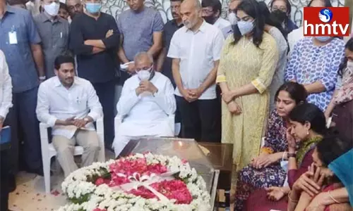 CM Jagan Pays His Deep Condolences to Mekapati Goutham Reddy