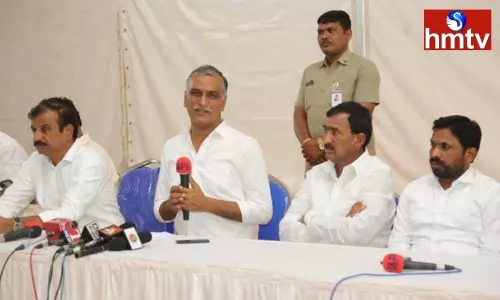 Telangana Minister Harish Rao Comments on BJP | TS News Today